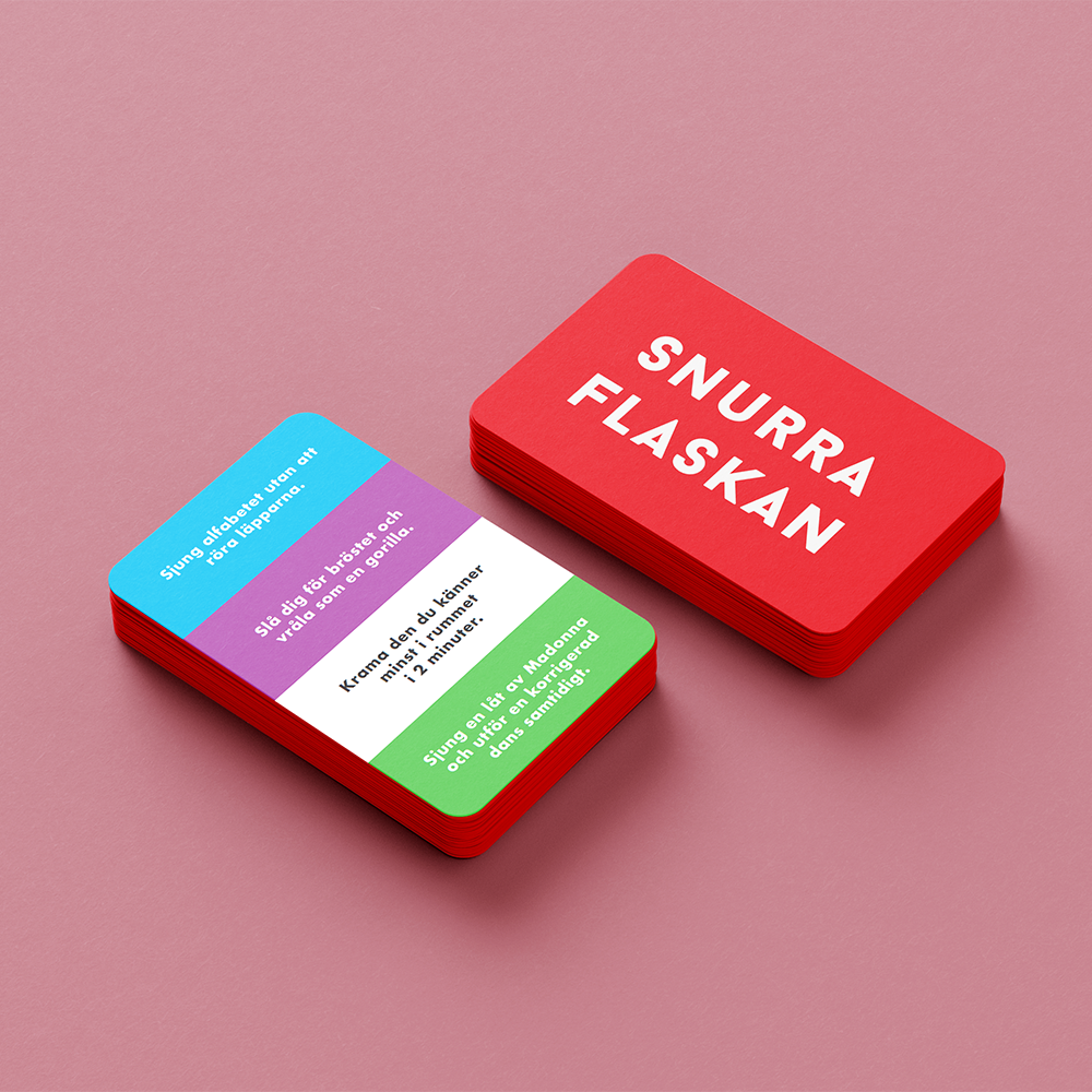 SNURRA FLASKAN : Miniparty