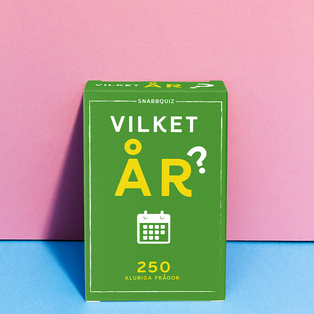 VILKET ÅR? : Snabbquiz