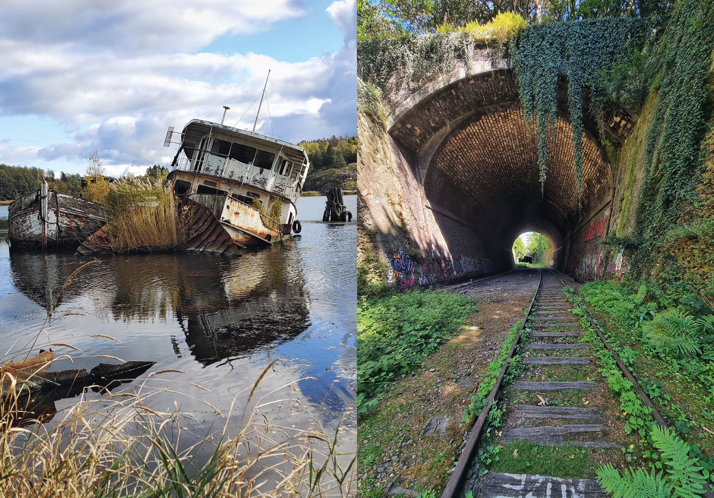 Bortglömda platser: En fotografisk resa bland gömda och förfallna byggnader