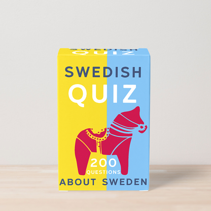 SWEDISH QUIZ / Återförsäljare F-pris 40 kr