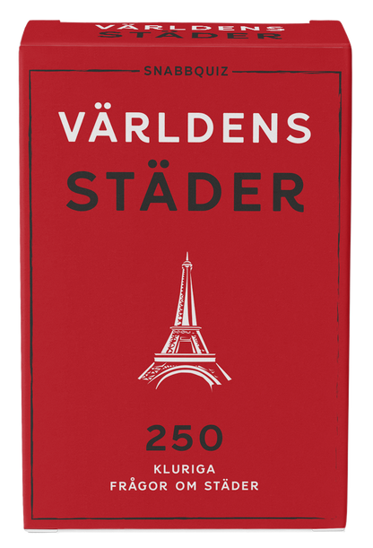 VÄRLDENS STÄDER : Snabbquiz