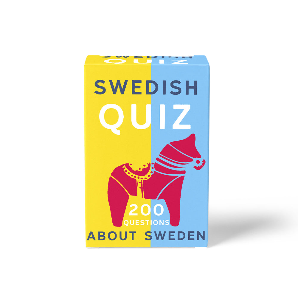 SWEDISH QUIZ / Återförsäljare F-pris 40 kr