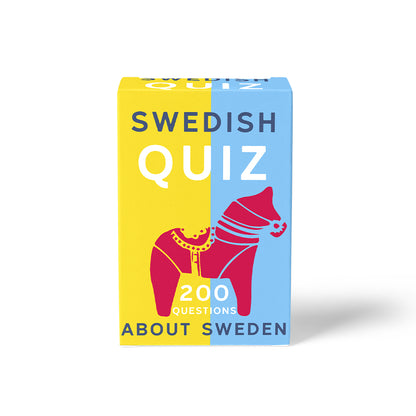 SWEDISH QUIZ / Återförsäljare F-pris 40 kr
