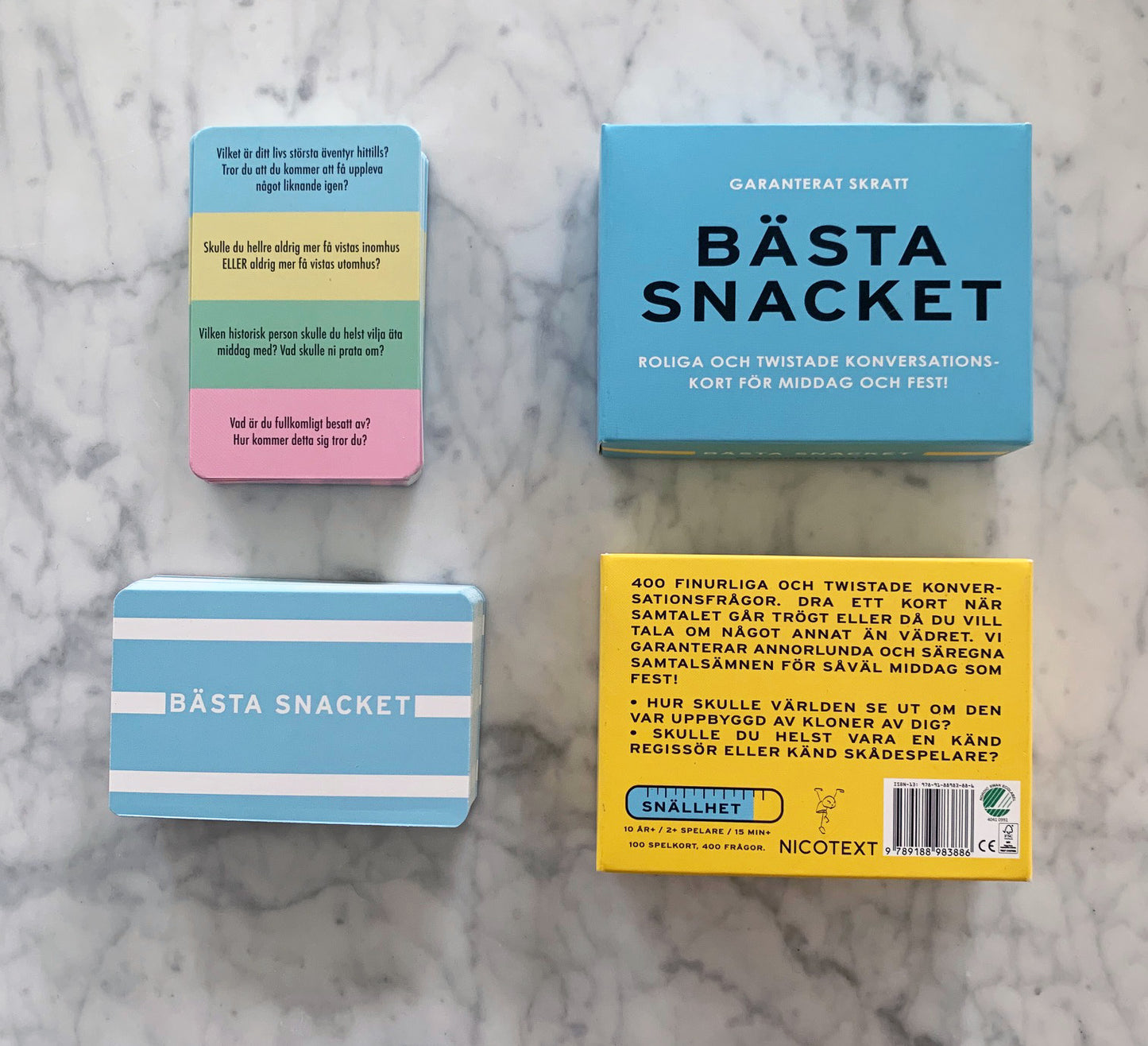 BÄSTA SNACKET : Partyspel