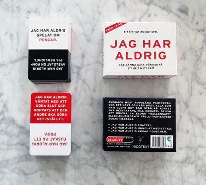 JAG HAR ALDRIG