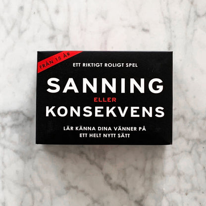 SANNING ELLER KONSEKVENS
